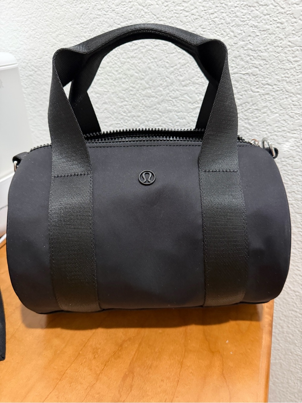 Lululemon Knit Nylon Mini Barrel Duffle Bag 5L